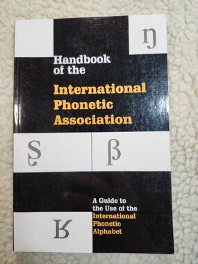 Handbook of the International Phonetic Association Paperback Cambridge Guide IPA